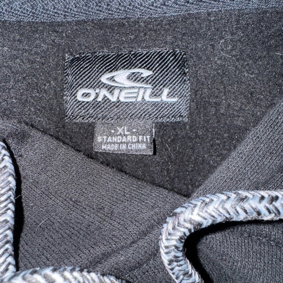 O'Neill Black Hoodie. Size XL. GUC - Picture 5 of 6